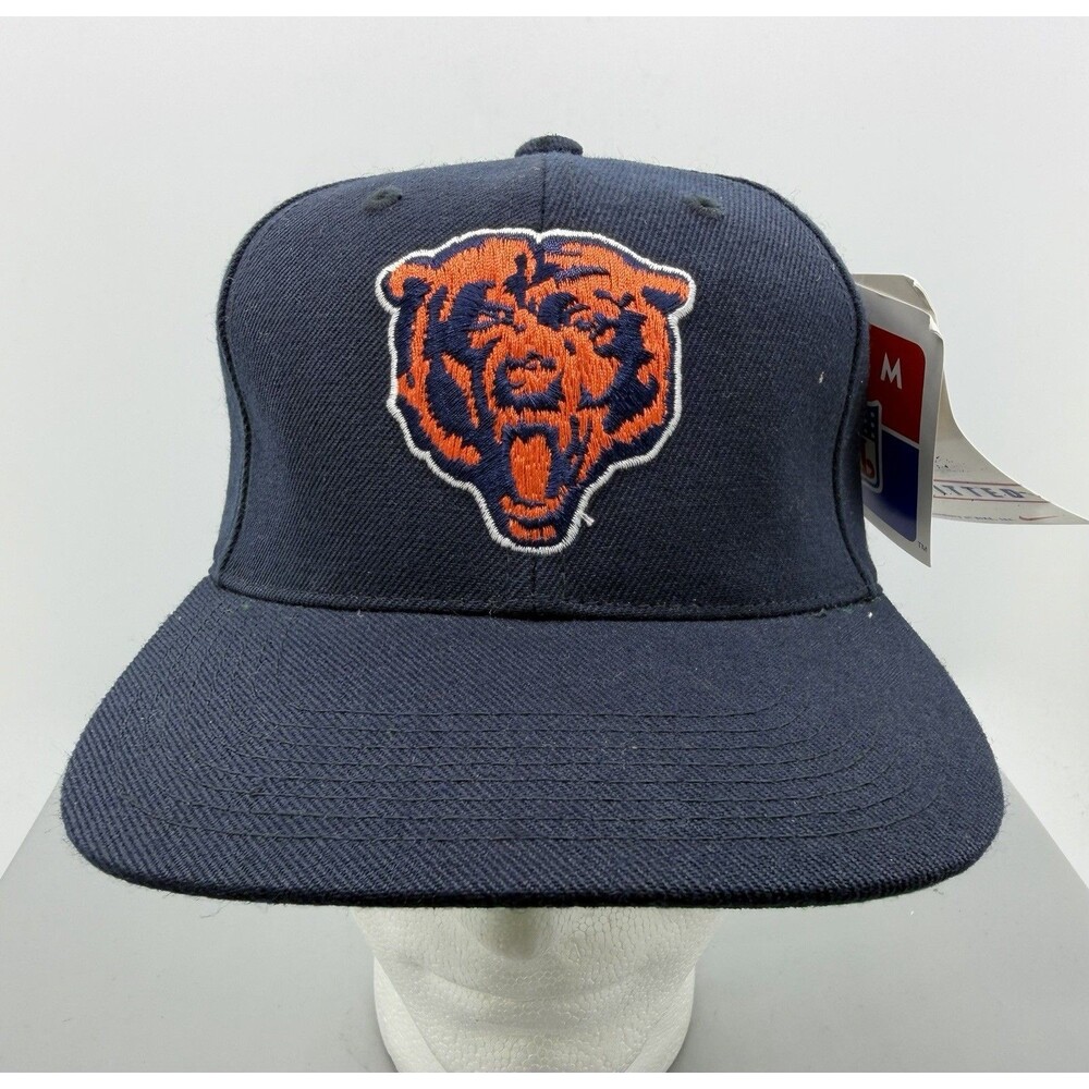 Vintage Sports Specialties 90s Chicago Bears SnapBack Hat Blue 7 1/8